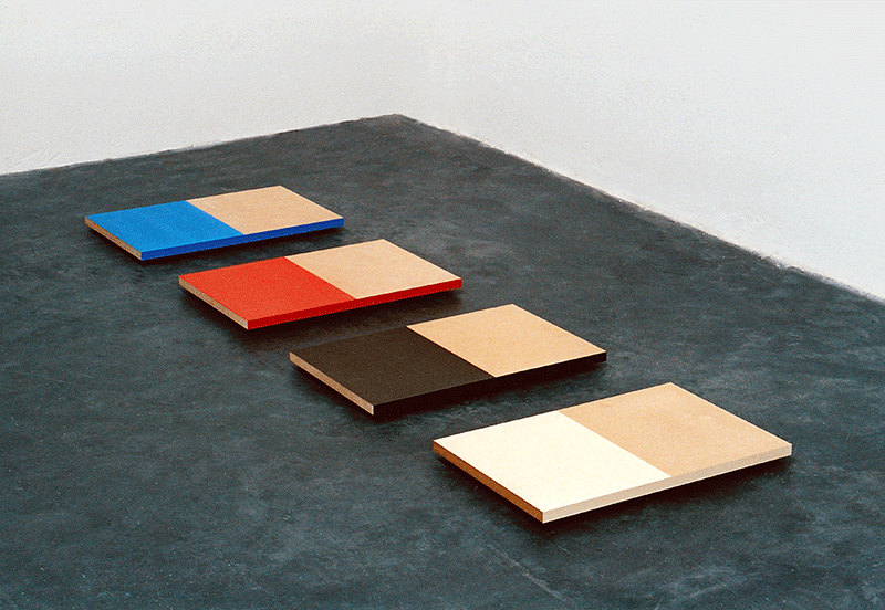 Vier flache Volumina, 2006