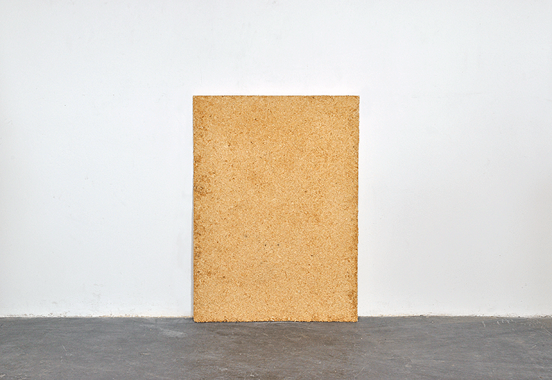 O.T. (Groe selbstgemachte Spanplatte), 2013