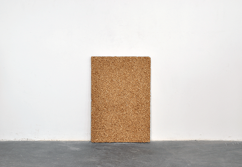 O.T. (Kleine selbstgemachte Spanplatte), 2013